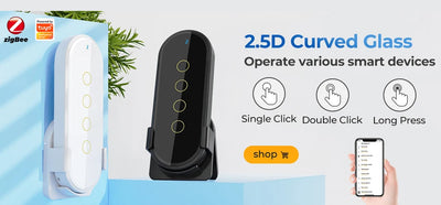 Tuya Zigbee WiFi Mini Smart Switch With Power Monitoring - Smarsty