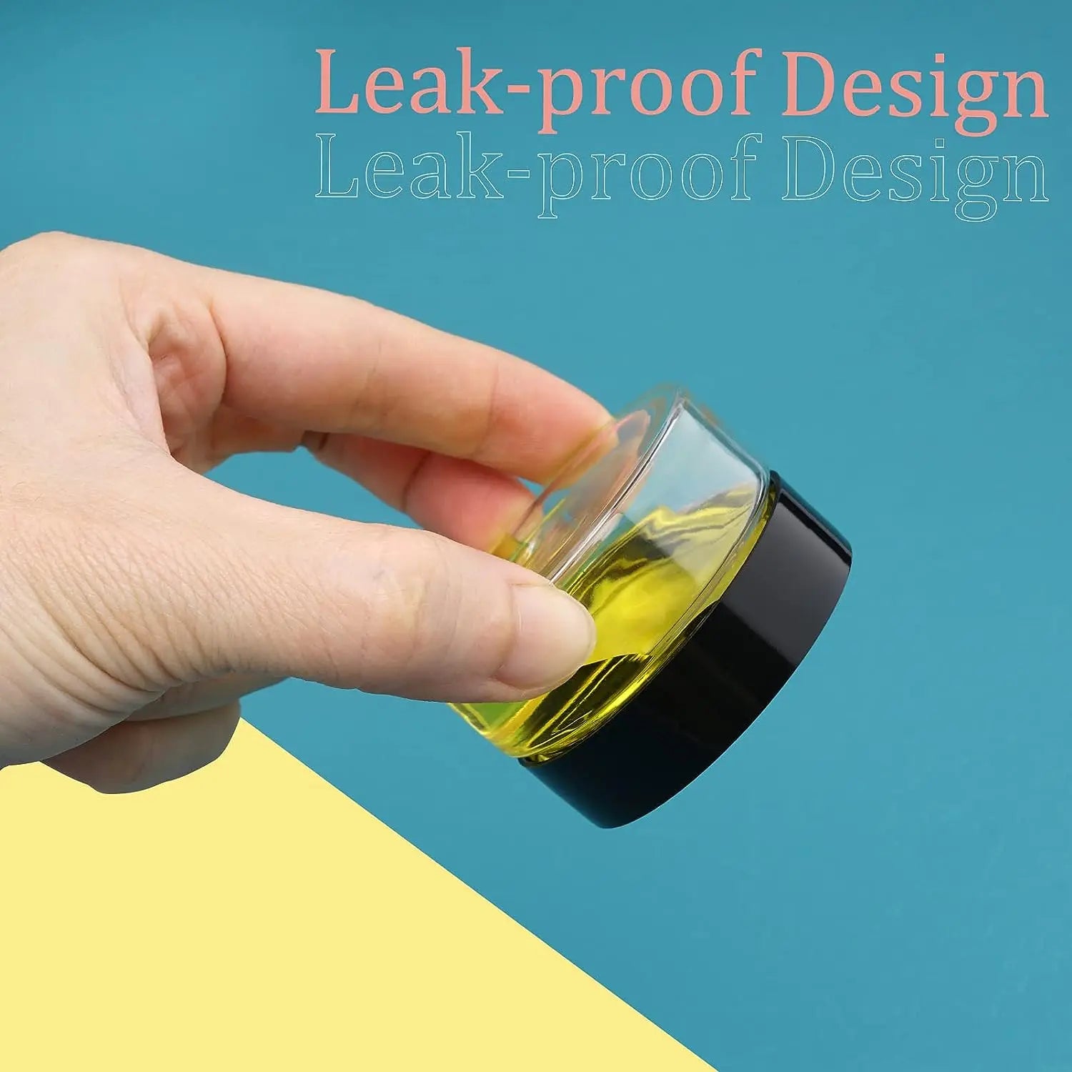 12PCS Leak Proof Travel Cream Jars for Toiletries - Smarsty