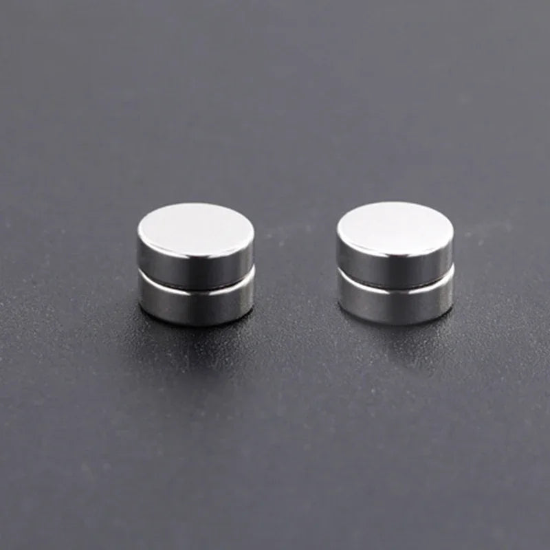 Crystal Magnetic Clip Earrings Non Piercing Unisex Style - Smarsty