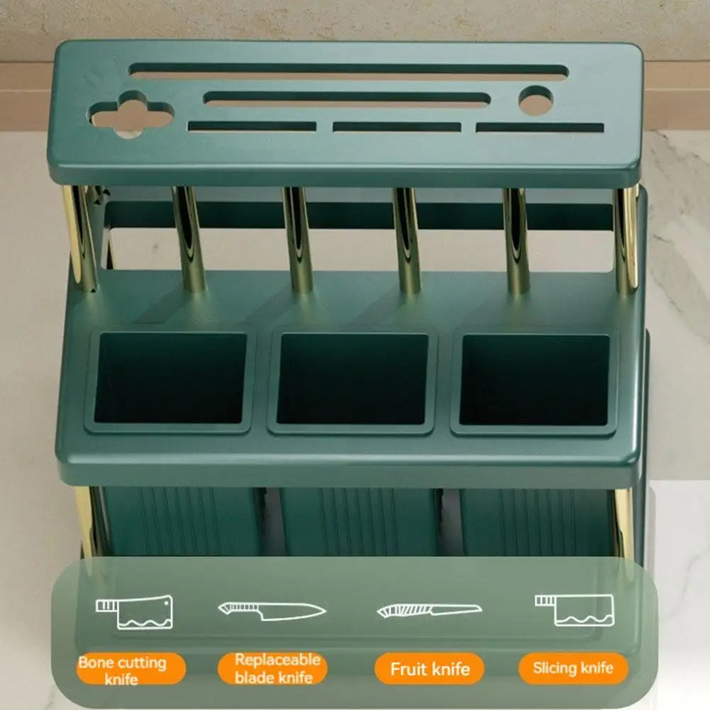 High-End Brand New Kitchen Cutlery Holder Spoon Fork Chopstick Storage Rack Utensils Organizer Kitchen Counter Top Box Rack
