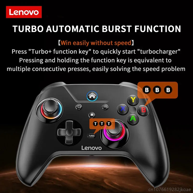 Lenovo S02 Wireless Controller for Nintendo Switch and PC - Smarsty