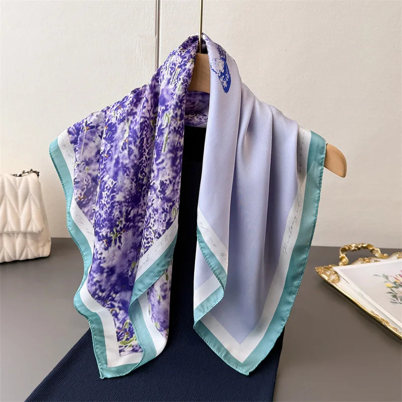 Luxury Silk Horse Print Scarf for Women - Smarsty