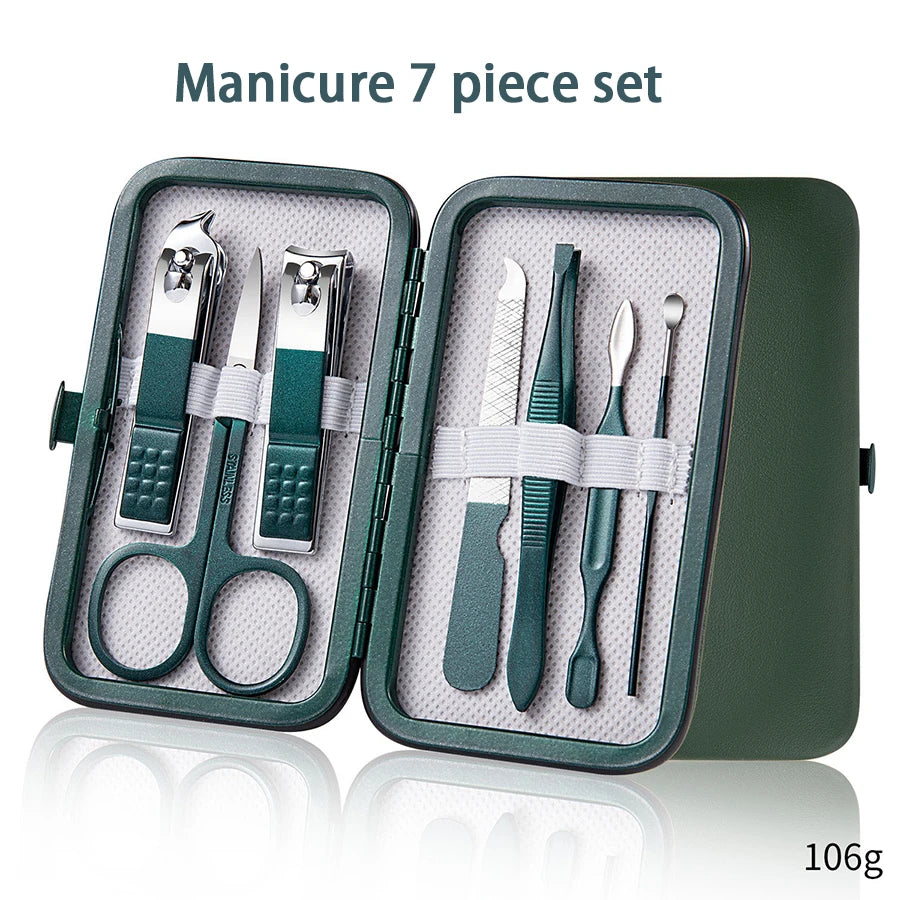 Ouriner Portable Manicure Set with Sharp Nail Clippers - Smarsty