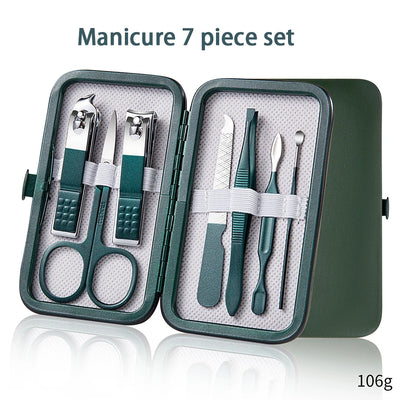 Portable Manicure Set with Sharp Stainless Steel Tools - Smarsty
