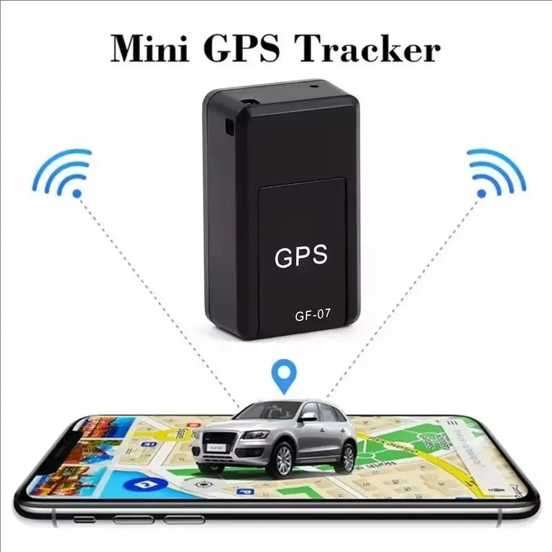 Motorcycle Car Gps Tracker Gf07 Mini Tracking Locator Magnetic Vehicle Tracker Locator for Pets Child Elderly Gps Position App - Smarsty