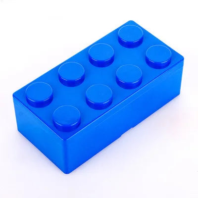 Building Block Storage Box Creative Plastic Storage Box Saving Space Storage Organizers Desktop Office Storage Supplie Kids Gift