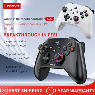 Lenovo S02 Wireless Game Controller with Dual Vibration - Smarsty