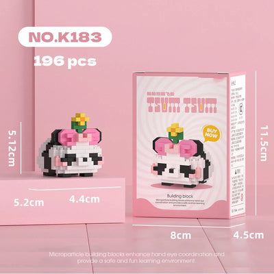 Animal Small Particle Dog Cat  Mini Building Blocks DIY Assembly Brick Sets Educational Toys for Kid 10 To 12 Year Birthday Gift - Smarsty