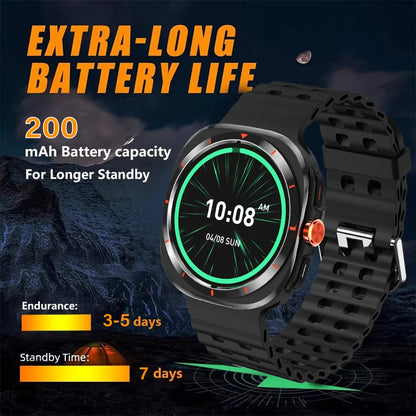 LAXASFIT GT7 Ultra Smart Watch for Fitness Tracking - Smarsty