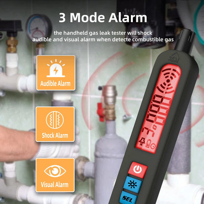Professional Gas Leak Detector with Audible Alarm - Smarsty