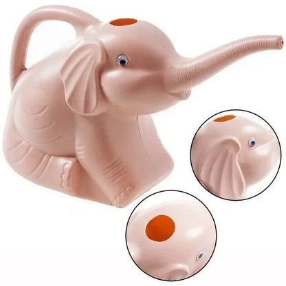 Cute Elephant Shape Watering Can for Kids Gardening - Smarsty