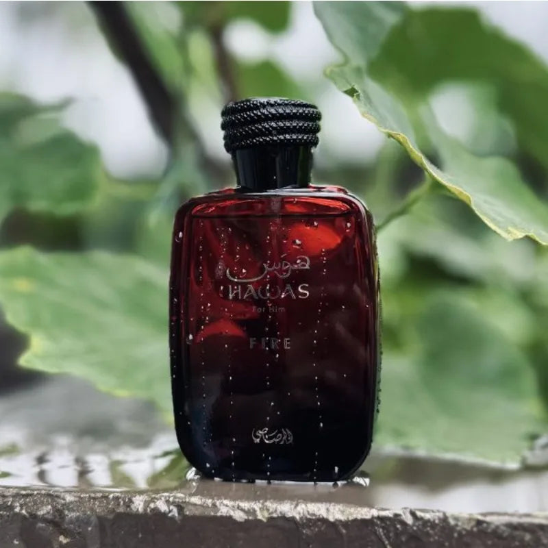 100ML RASASI Hawas Fire Eau De Parfum Pheromone Fragrance Arabian Women's Perfume Pheromone Cologne Man Attract The Opposite Sex