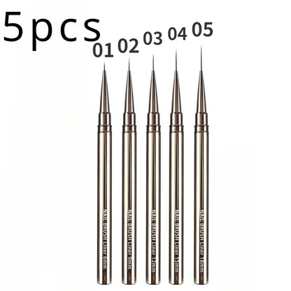 Professional Nail Art Liner Brushes for Precision Designs - Smarsty