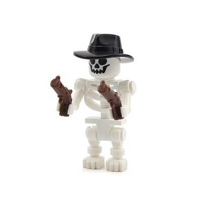 MOC Halloween Skeleton Army Mini Doll Building Blocks DIY Assembled Building Blocks Character Doll Skeleton Horse Ornaments Toy - Smarsty