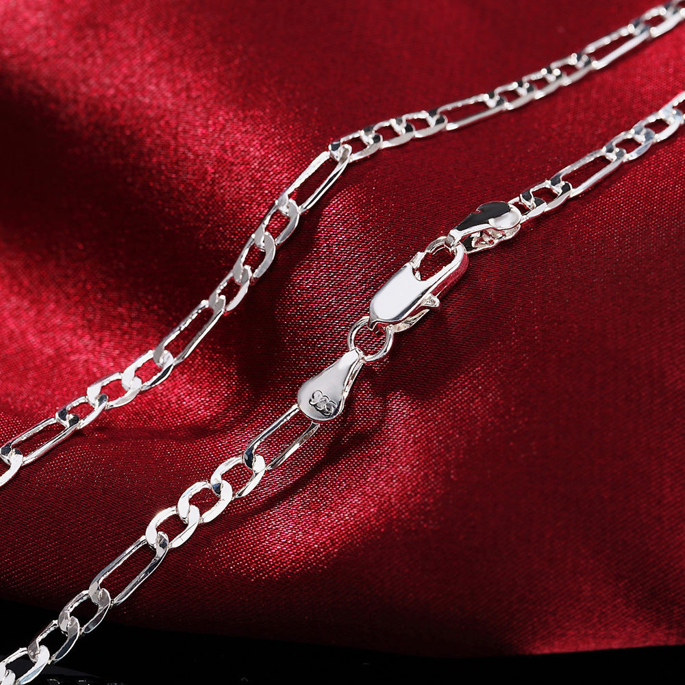 925 Sterling Silver Chain Jewelry Set for Men and Women - Smarsty
