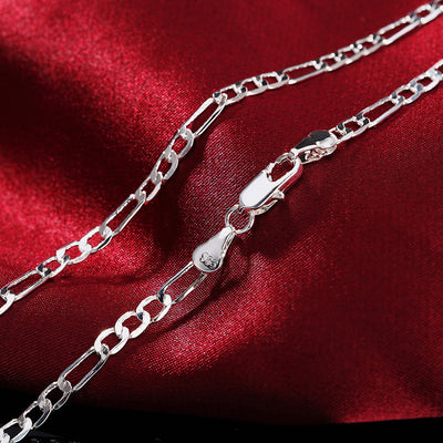 925 Sterling Silver Chain Jewelry Set for Men and Women - Smarsty