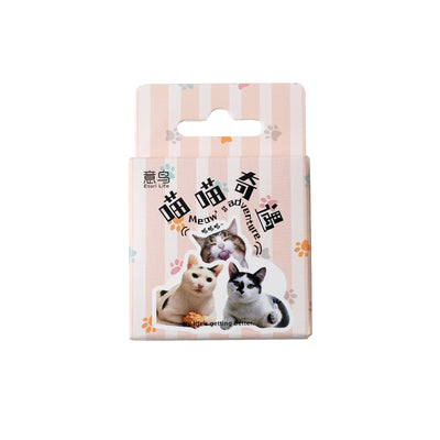 46pcs/Bag,Cat Stickers,Be for Suitcase Skateboard Luggage Laptop Phone Diy Sticke Decoration Stationery School Supplies Toys - Smarsty