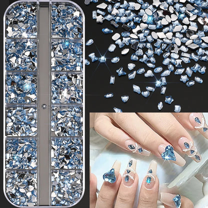 Ocean Gold Nail Art Charms for Stunning Manicure - Smarsty