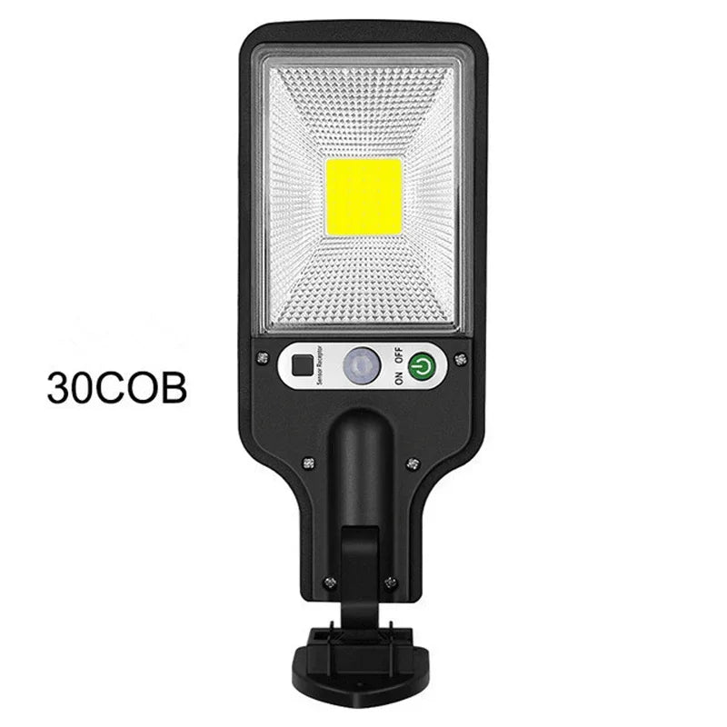 Solar LED Wall Lamp with Motion Sensor for Gardens - Smarsty