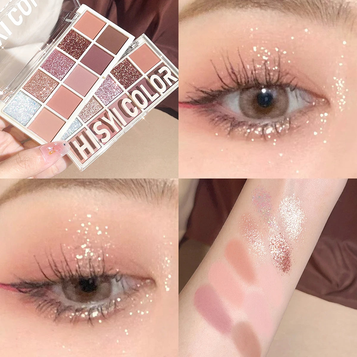 Star Rejuvenation Ten-Color Eye Shadow Palette Matte Finish - Smarsty