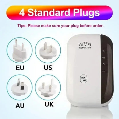 WiFi Repeater Signal Amplifier for Extended Coverage - Smarsty