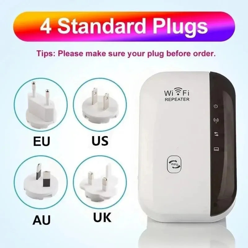 WiFi Repeater Signal Amplifier for Extended Coverage - Smarsty