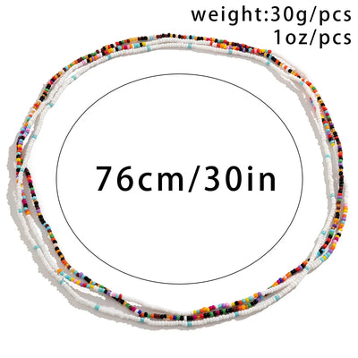 Bohemia Colorful Seed Beads Belly Chain for Summer - Smarsty