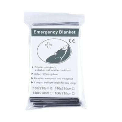 Survival Emergency Mylar Thermal Blanket Foil Space Blanket for NASA Body Warmer Outdoor First Aid Camping Gear Hiking Travel by Smarsty