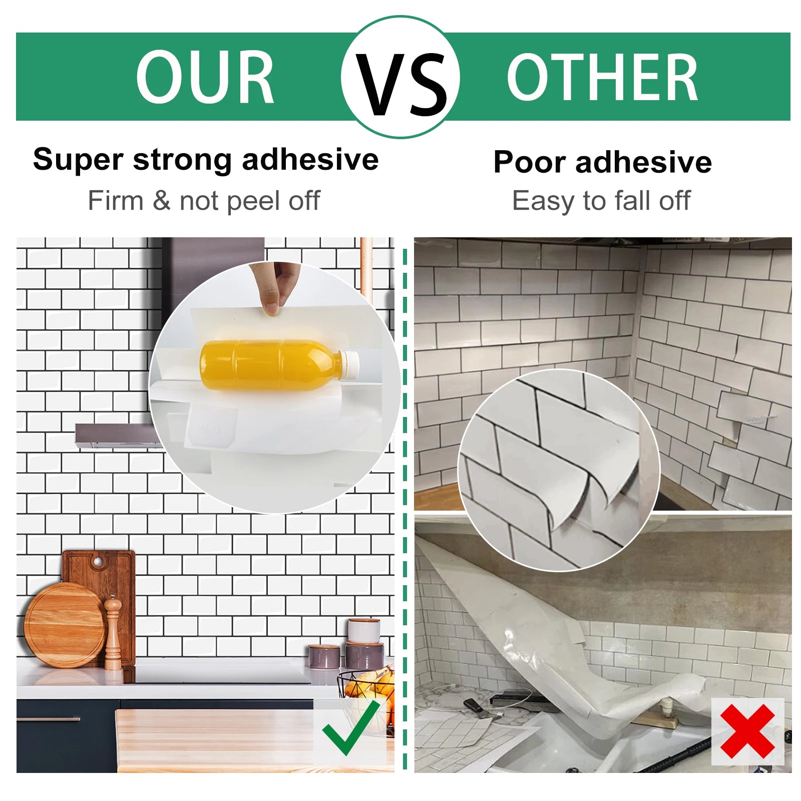 Peel and Stick 3D Brick Wall Stickers for Easy Home Decor - Smarsty