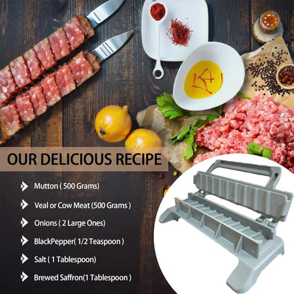 Reusable Kebab Maker Tool for Easy BBQ Preparation - Smarsty