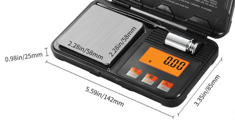 Precision Pocket Scale 0.001g for Jewelry Weighing - Smarsty