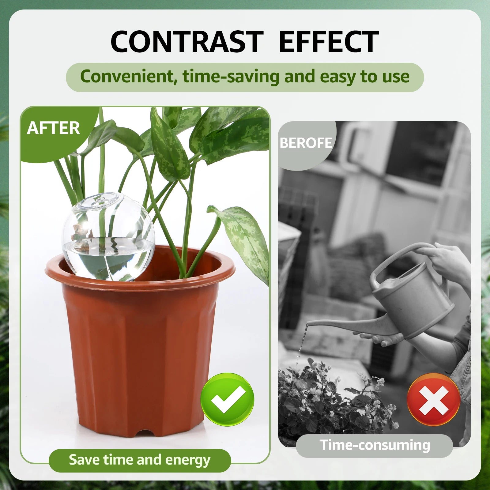 Automatic Self Watering Bulbs for Easy Plant Care - Smarsty