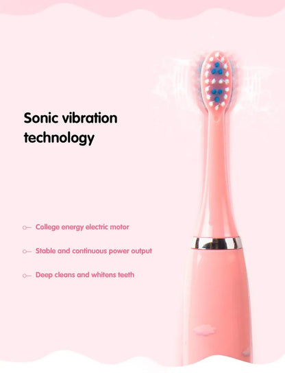 Colorful Cartoon Sonic Electric Toothbrush for Kids - Smarsty