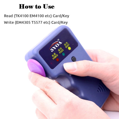 Rewritable 125KHz T5577 Keyfobs for Easy Duplication - Smarsty