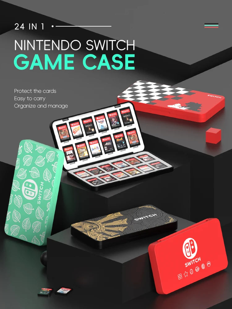 DATA FROG Nintendo Switch Card Holder for 24 Games - Smarsty