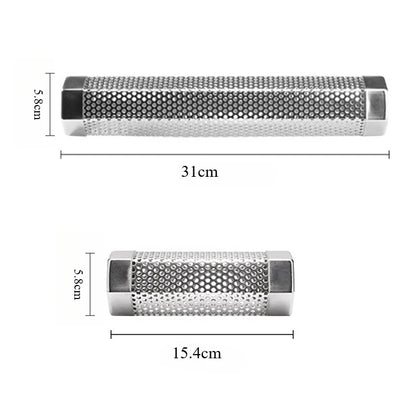 Stainless Steel Pellet Smoker Tube for BBQ Cooking - Smarsty