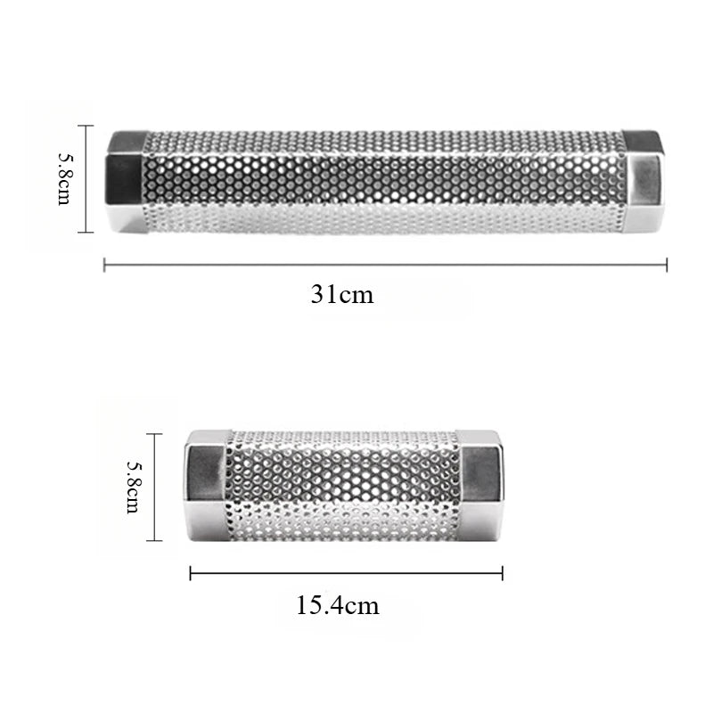 Stainless Steel Pellet Smoker Tube for BBQ Cooking - Smarsty