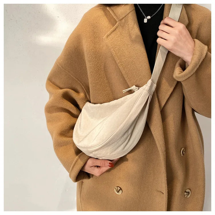 Casual Nylon Crossbody Bag for Women Large Capacity - Smarsty