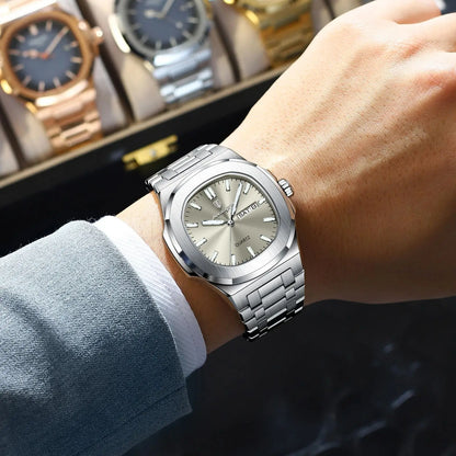 Luxury Waterproof Military Men's Watch with Luminous Feature - Smarsty