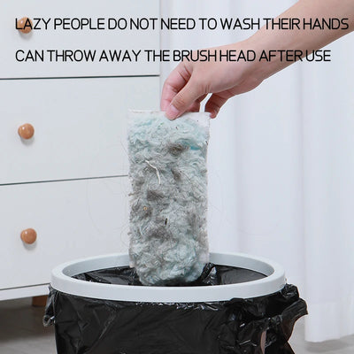 Double sided 360 ° electrostatic dust duster is used for large-scale cleaning of dust, spider webs, and disposable dust collecto - Smarsty
