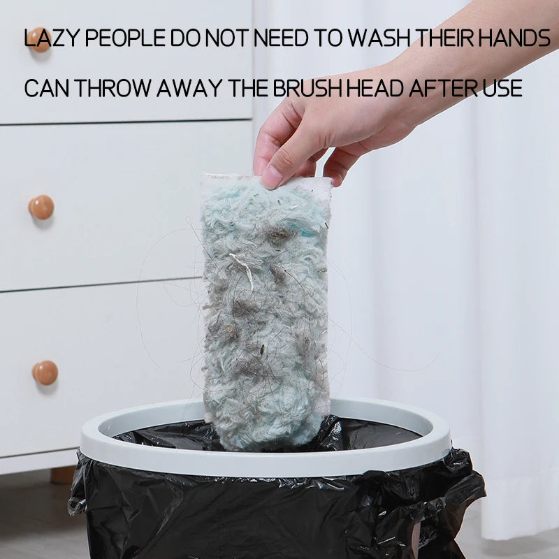 Double sided 360 ° electrostatic dust duster is used for large-scale cleaning of dust, spider webs, and disposable dust collecto - Smarsty