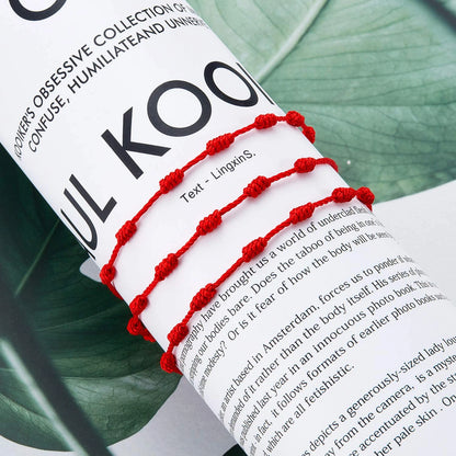 Handmade Red String Bracelets for Protection and Style - Smarsty