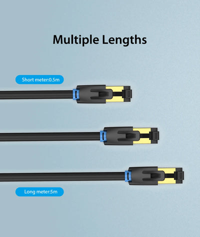 High-Speed Vention Cat8 Ethernet Cable 40Gbps - Smarsty