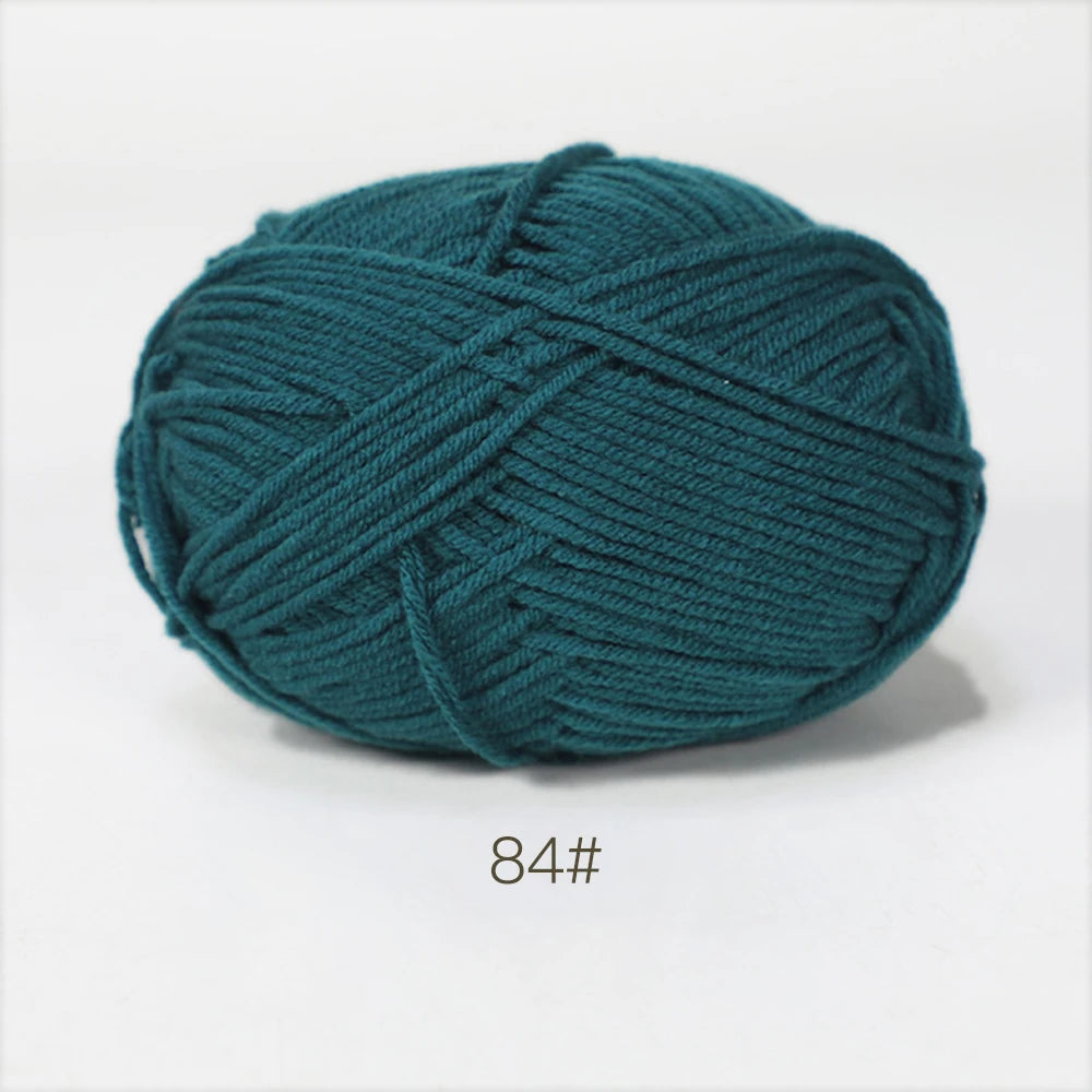 Soft Milk Cotton Yarn for Hand Knitting Projects - Smarsty