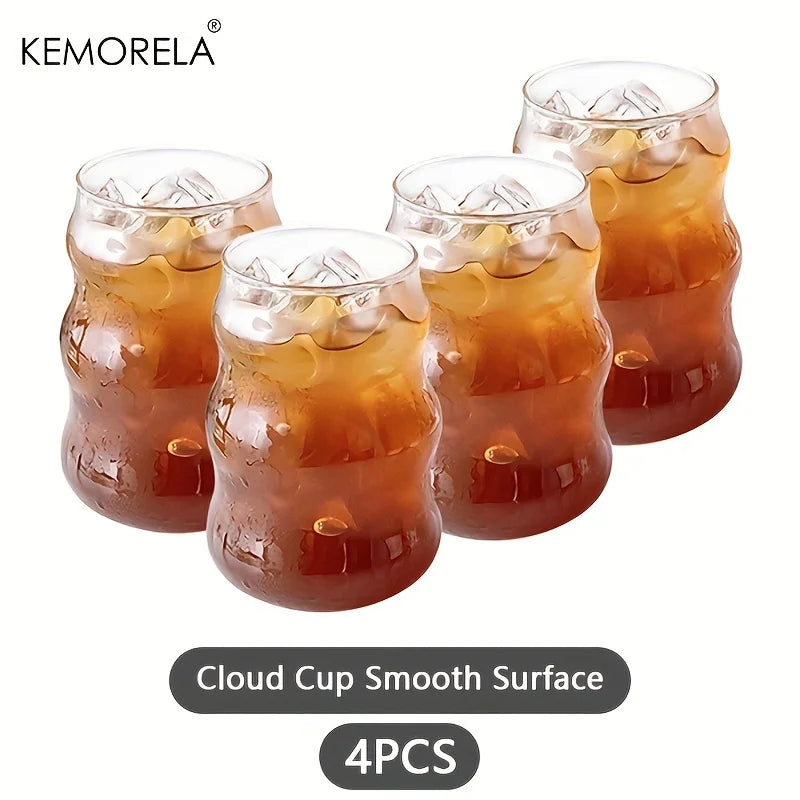 Heat Resistant Glass Tumbler Set for Juices and Coffee - Smarsty