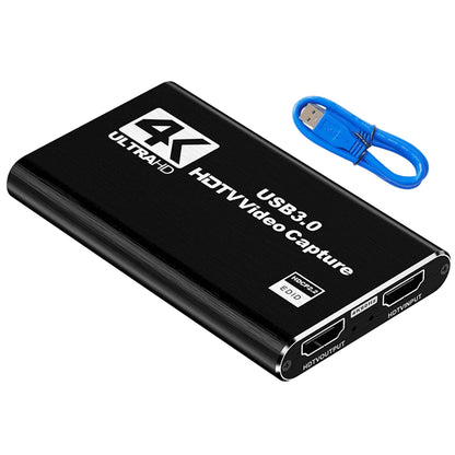 4K USB 3.0 Video Capture Card 1080P 60Hz HD HDMI-compatible Video Recorder Grabber For PS4 Switch Game Recording Live Streaming
