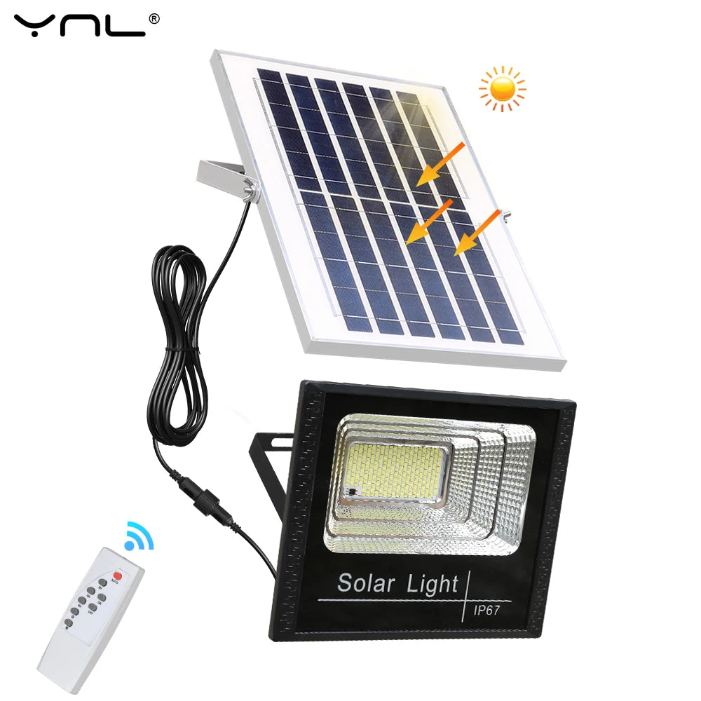 Powerful Waterproof LED Solar Lights With Remote Control - Smarsty