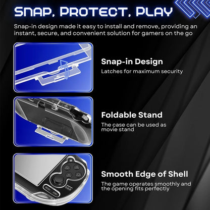 Protective Crystal Case for PS Vita 1000 All Around Defense - Smarsty