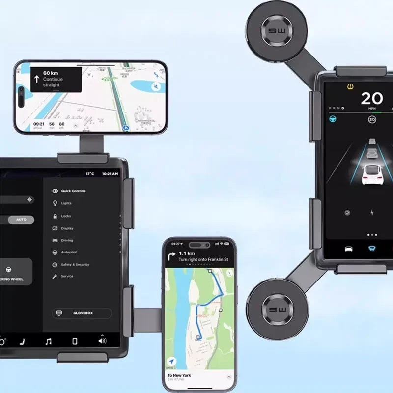 Magnetic Car Phone Holder 360 Degree Rotation Mount - Smarsty