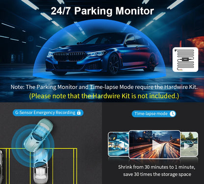 2K Dash Cameras For Cars With Night Vision And WiFi - Smarsty